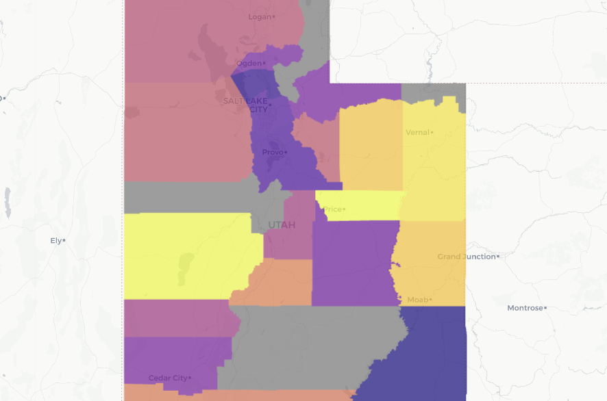 Featured image for “Dashboard: Juvenile Non-Judicial Adjustments in Utah 2022”